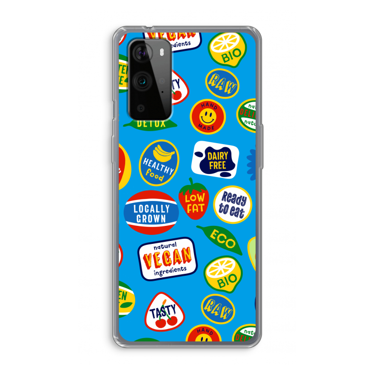 Fruitsticker: OnePlus 9 Pro Transparant Hoesje