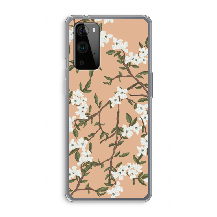 Blossoming spring: OnePlus 9 Pro Transparant Hoesje