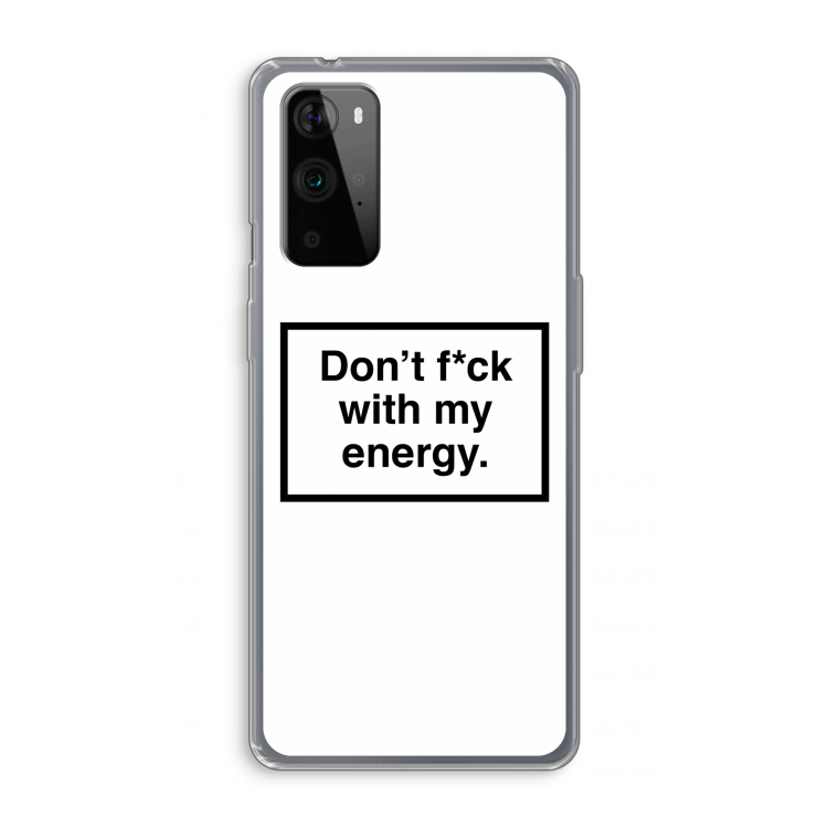 My energy: OnePlus 9 Pro Transparant Hoesje