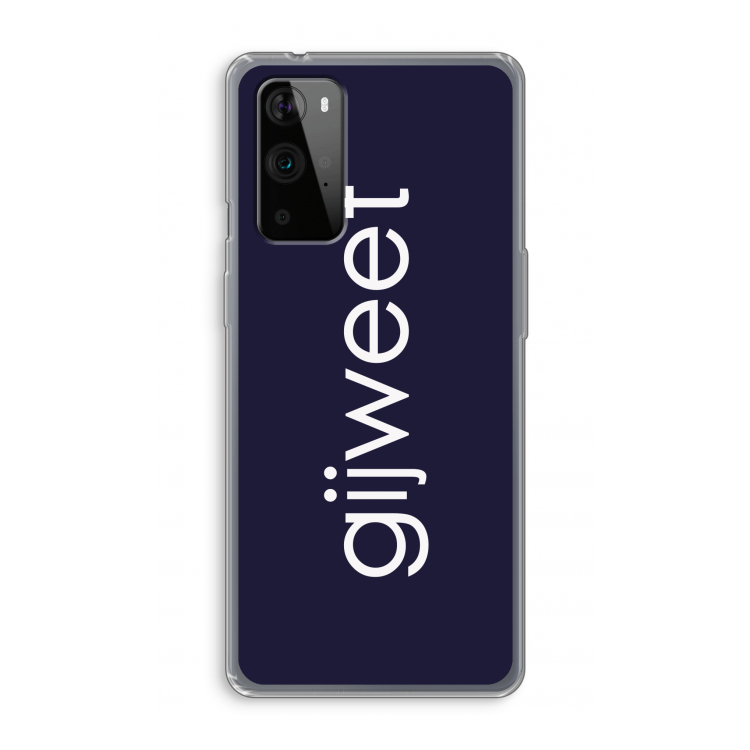 Gijweet: OnePlus 9 Pro Transparant Hoesje
