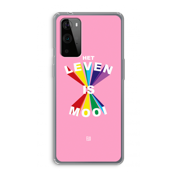 Het Leven Is Mooi: OnePlus 9 Pro Transparant Hoesje
