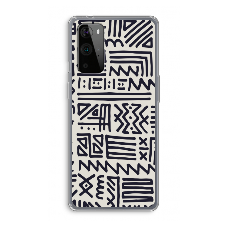 Marrakech print: OnePlus 9 Pro Transparant Hoesje