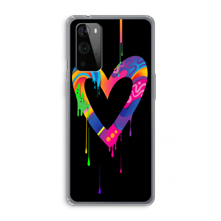 Melts My Heart: OnePlus 9 Pro Transparant Hoesje
