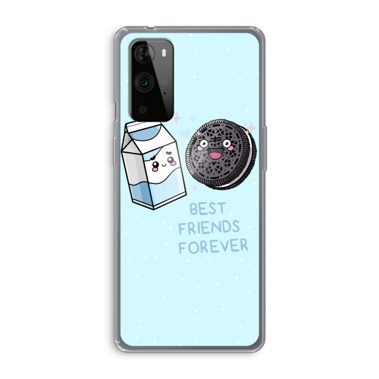 Best Friend Forever: OnePlus 9 Pro Transparant Hoesje