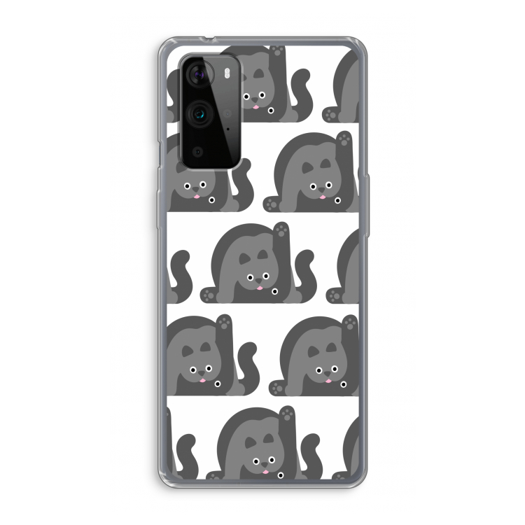 Cats: OnePlus 9 Pro Transparant Hoesje