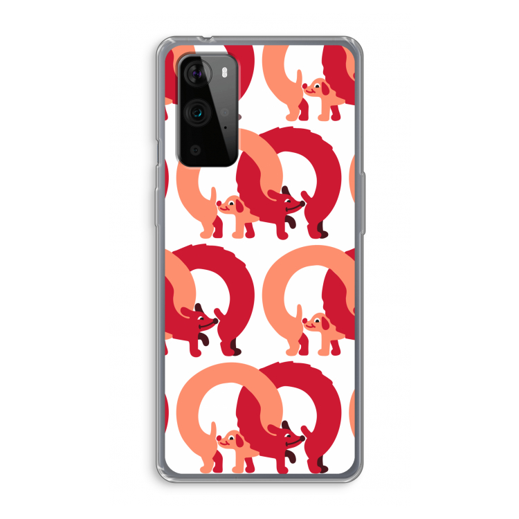Dogs: OnePlus 9 Pro Transparant Hoesje