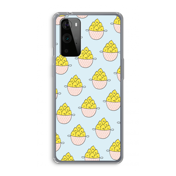 Citroenen: OnePlus 9 Pro Transparant Hoesje