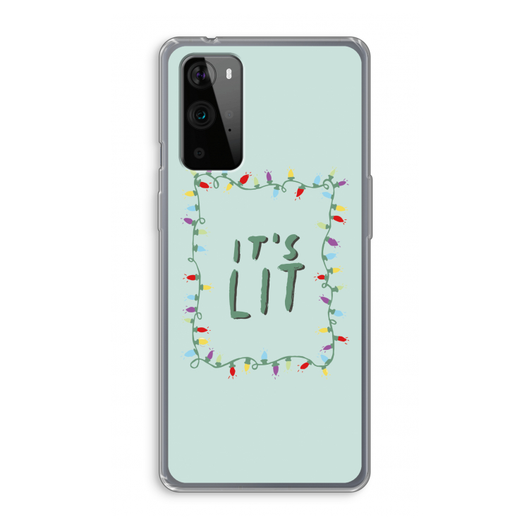 It's Lit: OnePlus 9 Pro Transparant Hoesje