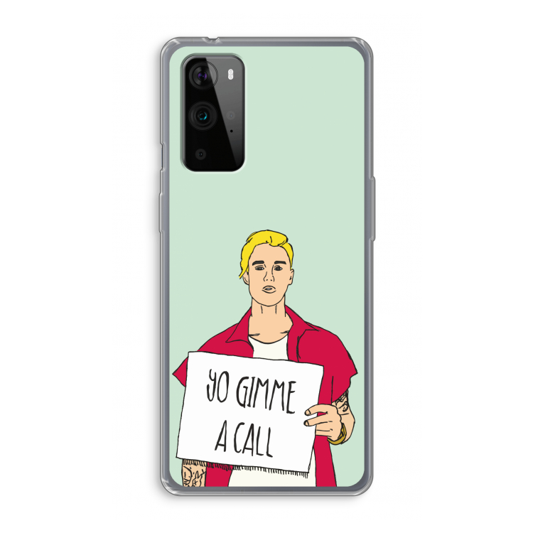 Gimme a call: OnePlus 9 Pro Transparant Hoesje