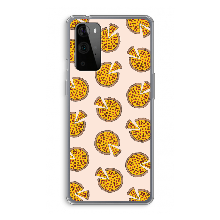You Had Me At Pizza: OnePlus 9 Pro Transparant Hoesje