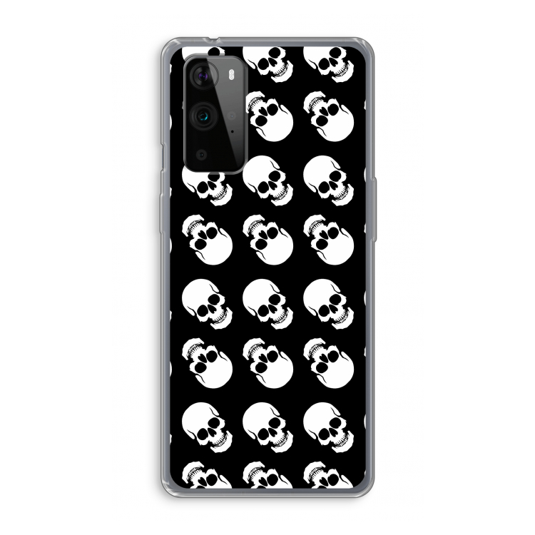 Musketon Skulls: OnePlus 9 Pro Transparant Hoesje