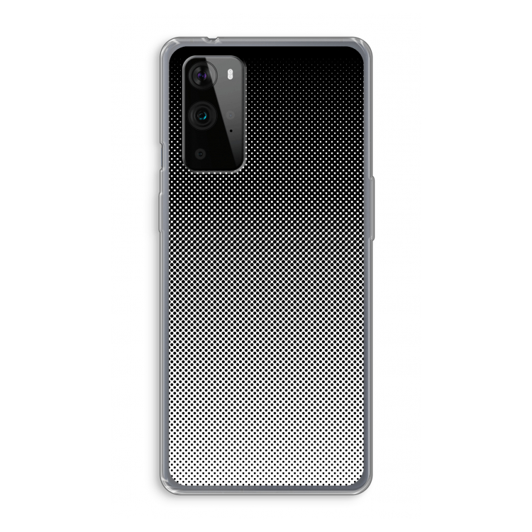 Musketon Halftone: OnePlus 9 Pro Transparant Hoesje
