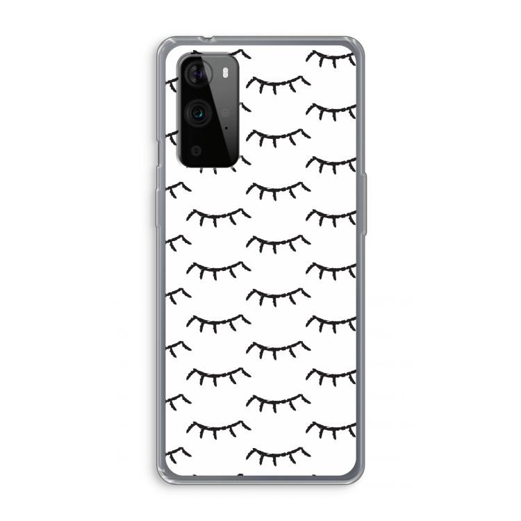 Wimpers: OnePlus 9 Pro Transparant Hoesje