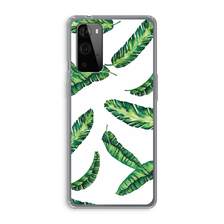 Lange bladeren: OnePlus 9 Pro Transparant Hoesje