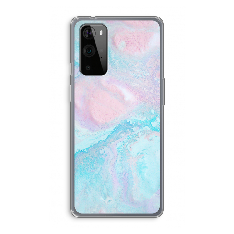 Fantasie pastel: OnePlus 9 Pro Transparant Hoesje