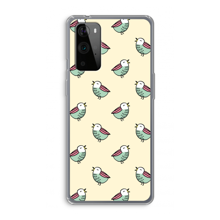 Vogeltjes: OnePlus 9 Pro Transparant Hoesje