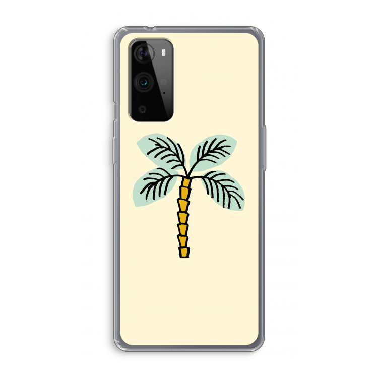 Palmboom: OnePlus 9 Pro Transparant Hoesje