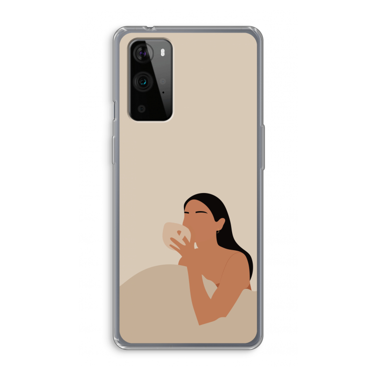 Fresh coffee: OnePlus 9 Pro Transparant Hoesje