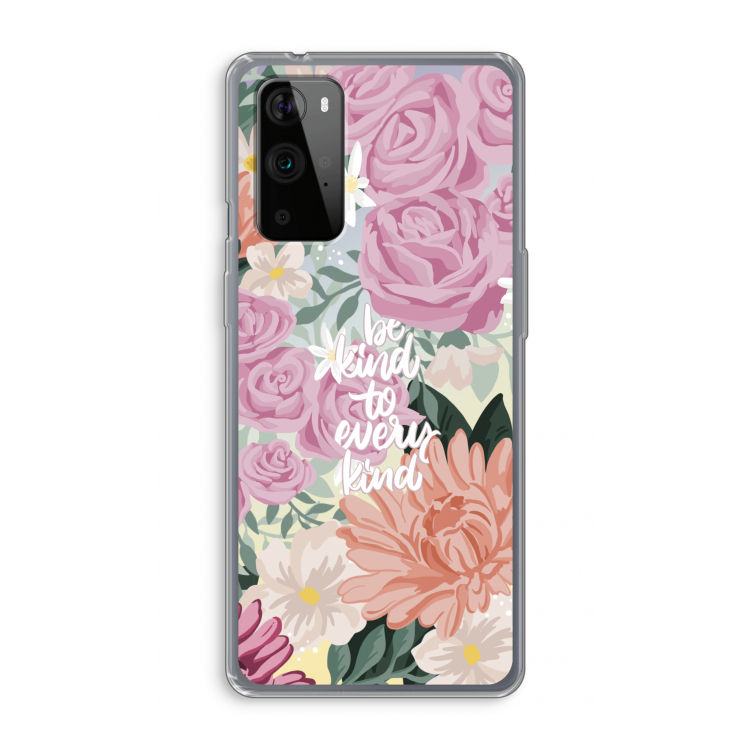 Kindness matters: OnePlus 9 Pro Transparant Hoesje