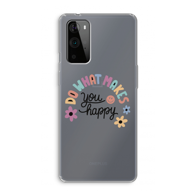 Happy days: OnePlus 9 Pro Transparant Hoesje