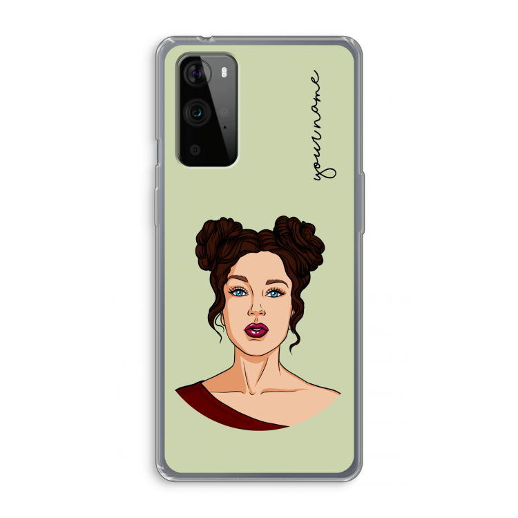 Pop-Art Creator: OnePlus 9 Pro Transparant Hoesje