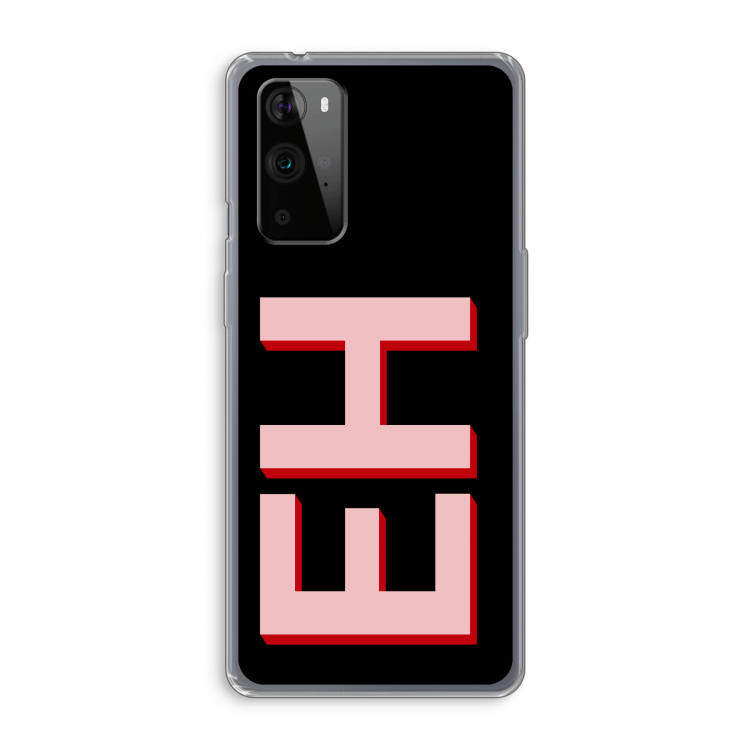 Monogram: OnePlus 9 Pro Transparant Hoesje