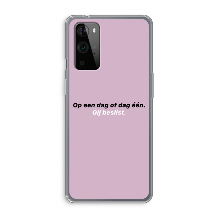 gij beslist: OnePlus 9 Pro Transparant Hoesje