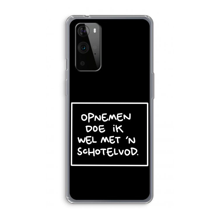Schotelvod: OnePlus 9 Pro Transparant Hoesje