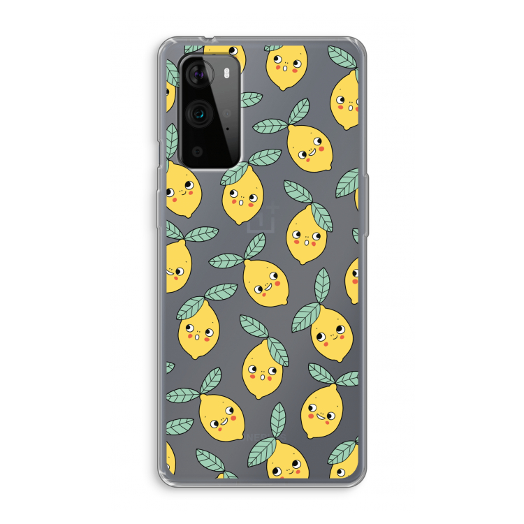 Citroenen: OnePlus 9 Pro Transparant Hoesje