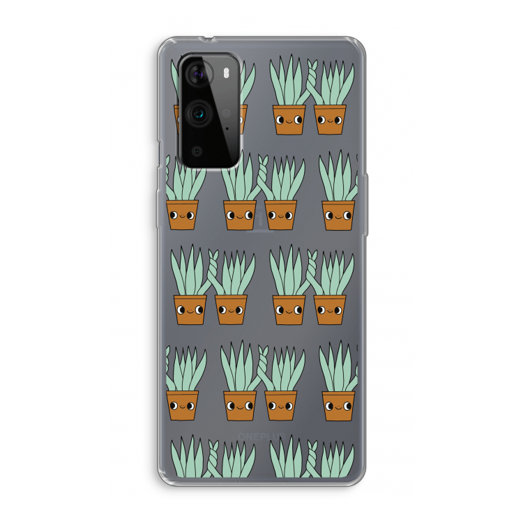 Sansevieria: OnePlus 9 Pro Transparant Hoesje