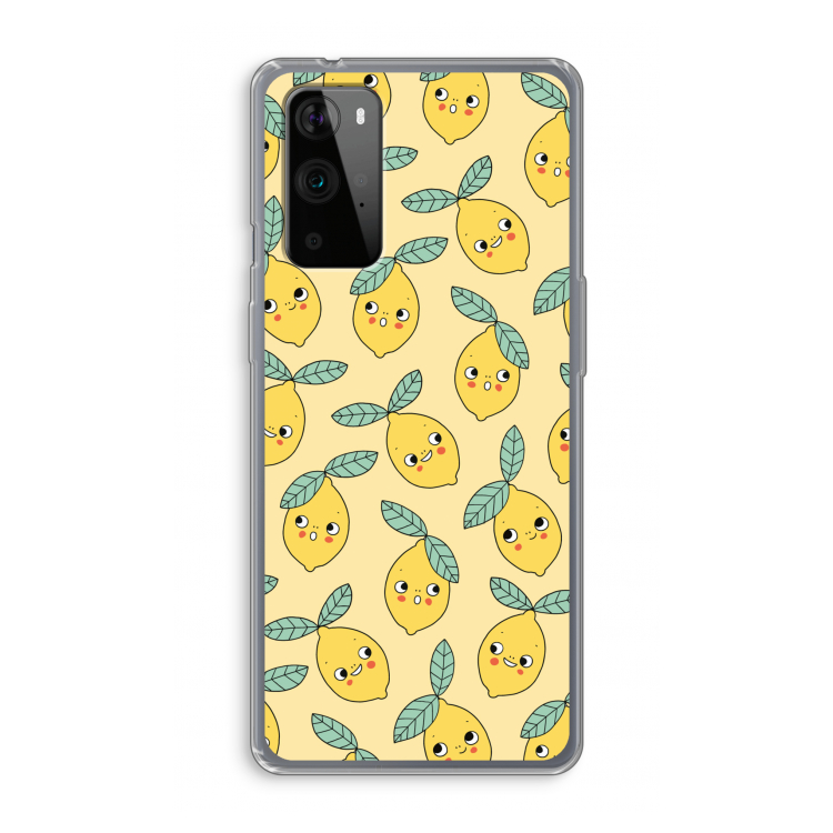 Citroenen: OnePlus 9 Pro Transparant Hoesje