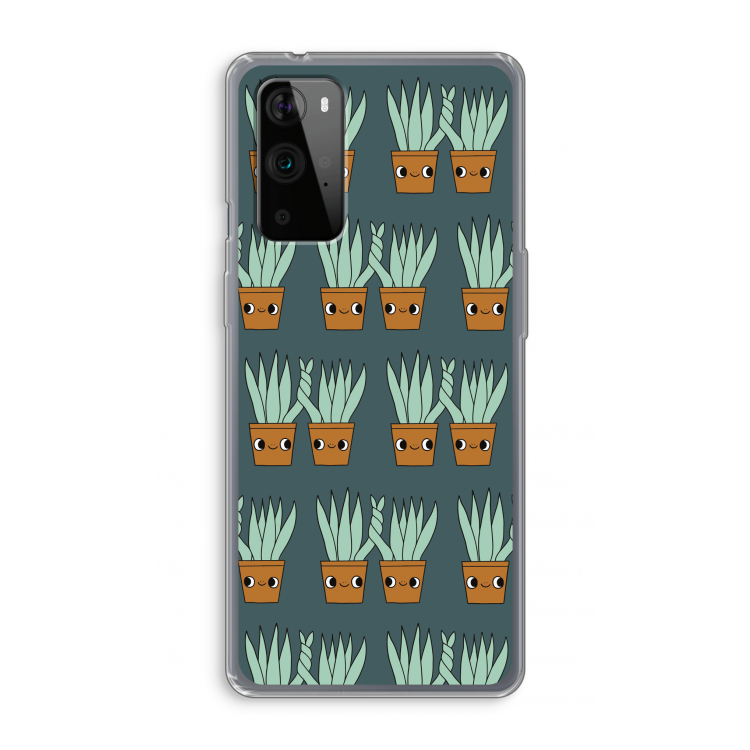 Sansevieria: OnePlus 9 Pro Transparant Hoesje