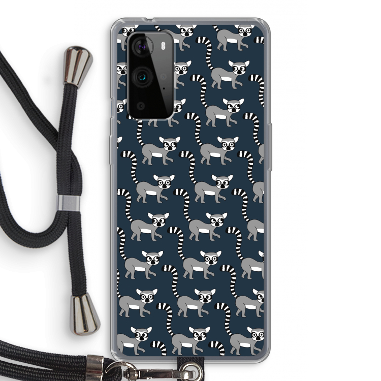 Makis: OnePlus 9 Pro Transparant Hoesje met koord