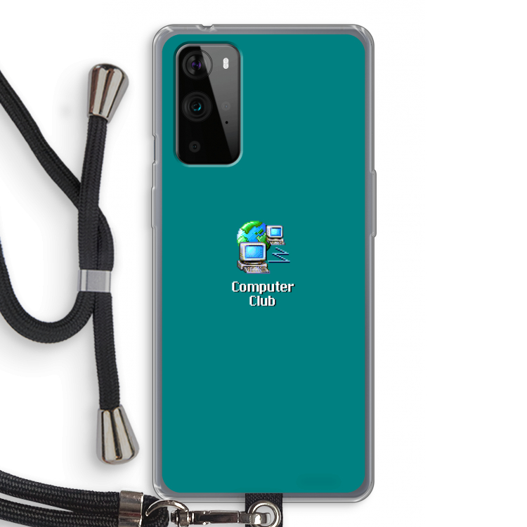 Win98: OnePlus 9 Pro Transparant Hoesje met koord