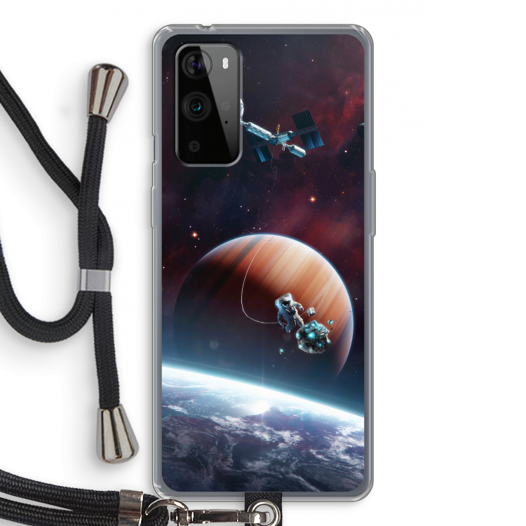 Examiner: OnePlus 9 Pro Transparant Hoesje met koord