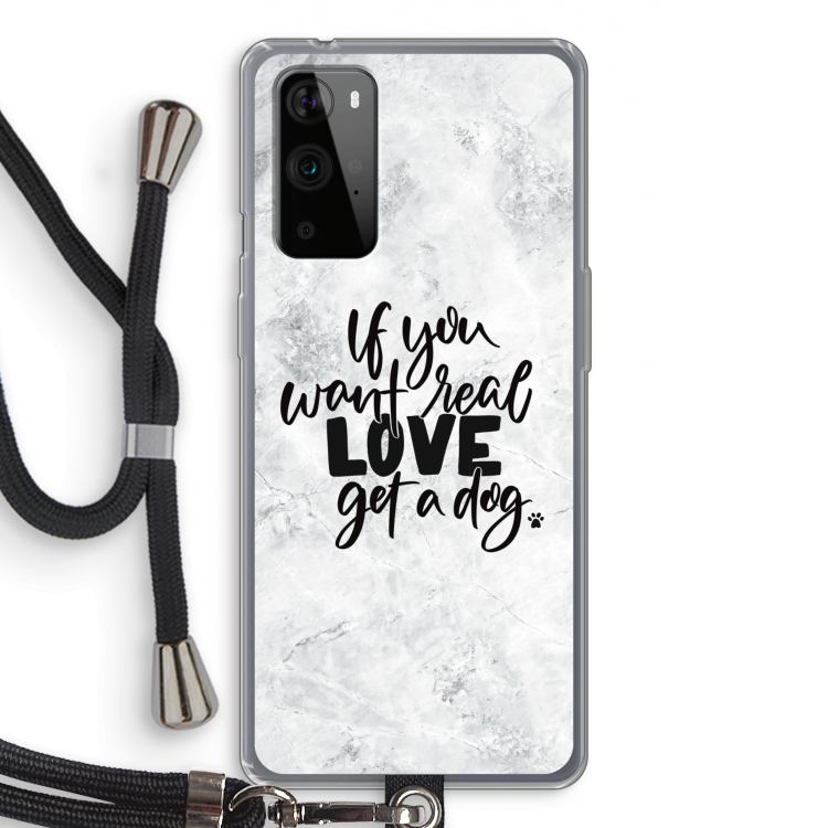 Partner in crime: OnePlus 9 Pro Transparant Hoesje met koord