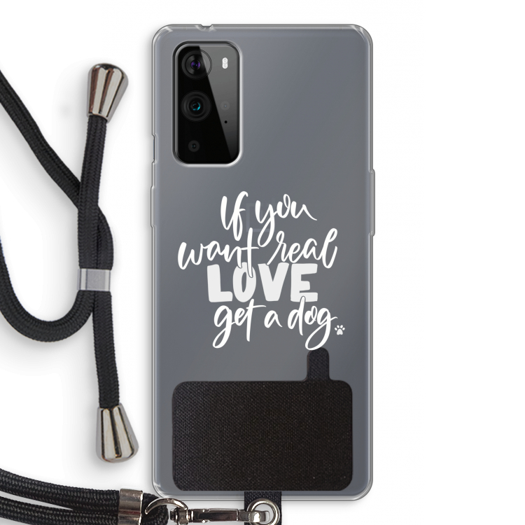 Partner in crime: OnePlus 9 Pro Transparant Hoesje met koord