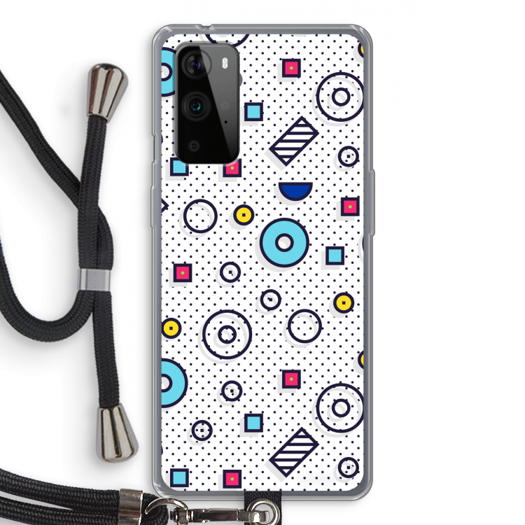 8-bit N°9: OnePlus 9 Pro Transparant Hoesje met koord