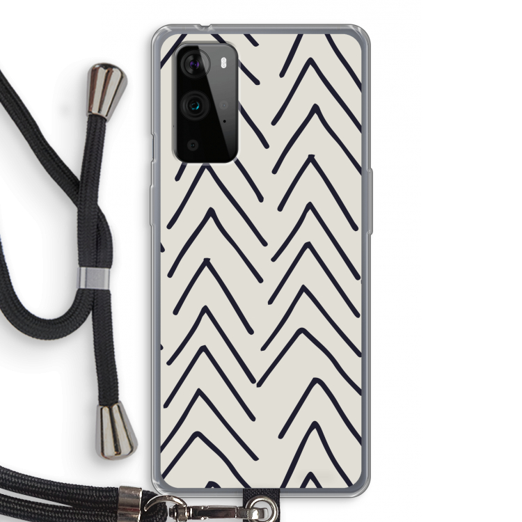 Marrakech Arrows: OnePlus 9 Pro Transparant Hoesje met koord