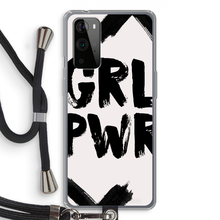 Girl Power #2: OnePlus 9 Pro Transparant Hoesje met koord