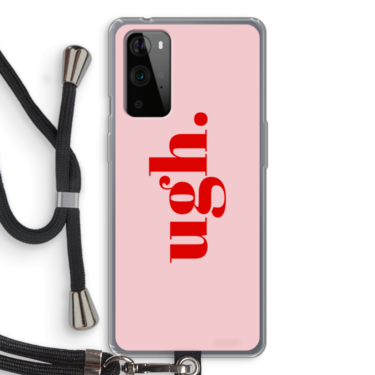 Ugh: OnePlus 9 Pro Transparant Hoesje met koord