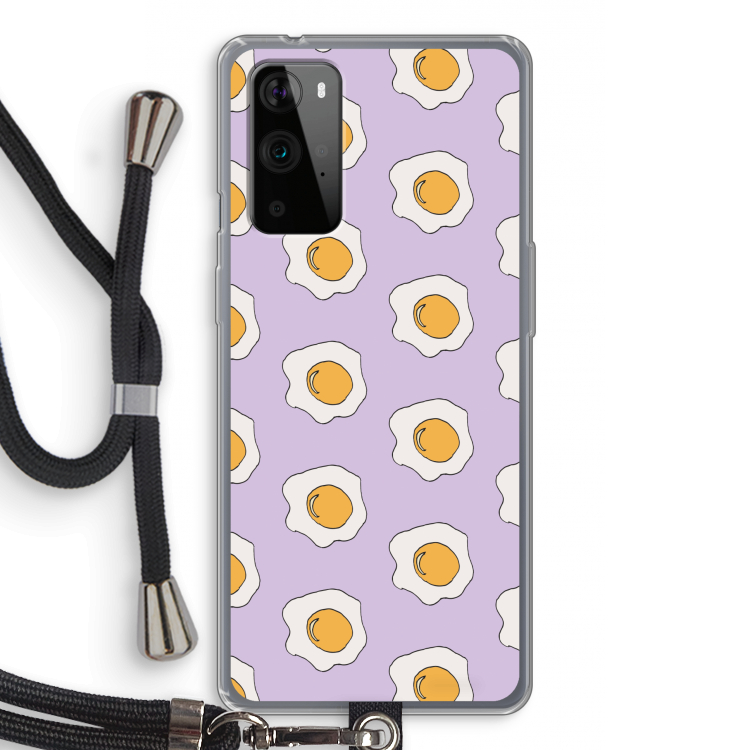 Bacon to my eggs #1: OnePlus 9 Pro Transparant Hoesje met koord