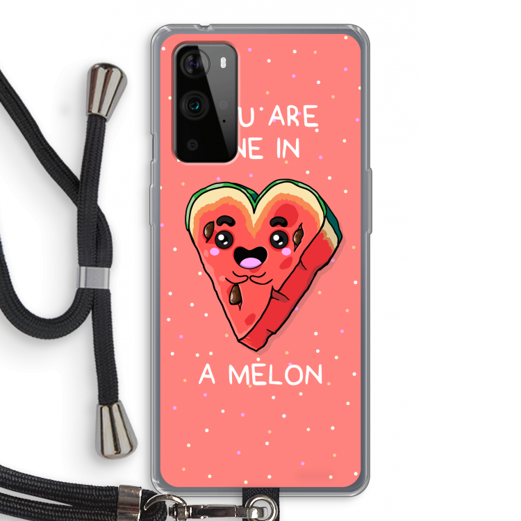 One In A Melon: OnePlus 9 Pro Transparant Hoesje met koord