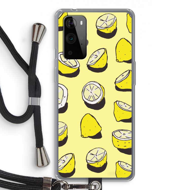 When Life Gives You Lemons...: OnePlus 9 Pro Transparant Hoesje met koord