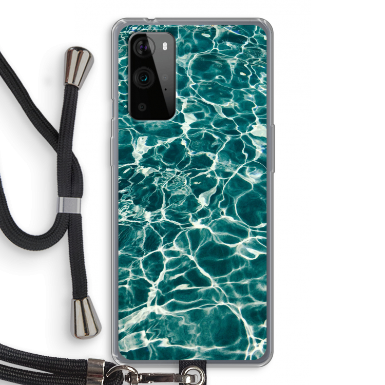 Weerkaatsing water: OnePlus 9 Pro Transparant Hoesje met koord