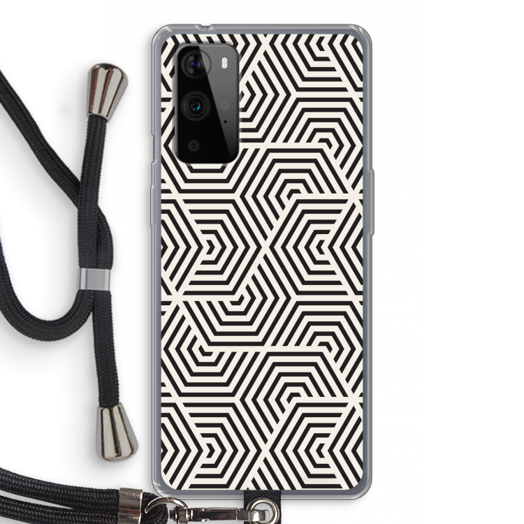 Magic pattern: OnePlus 9 Pro Transparant Hoesje met koord