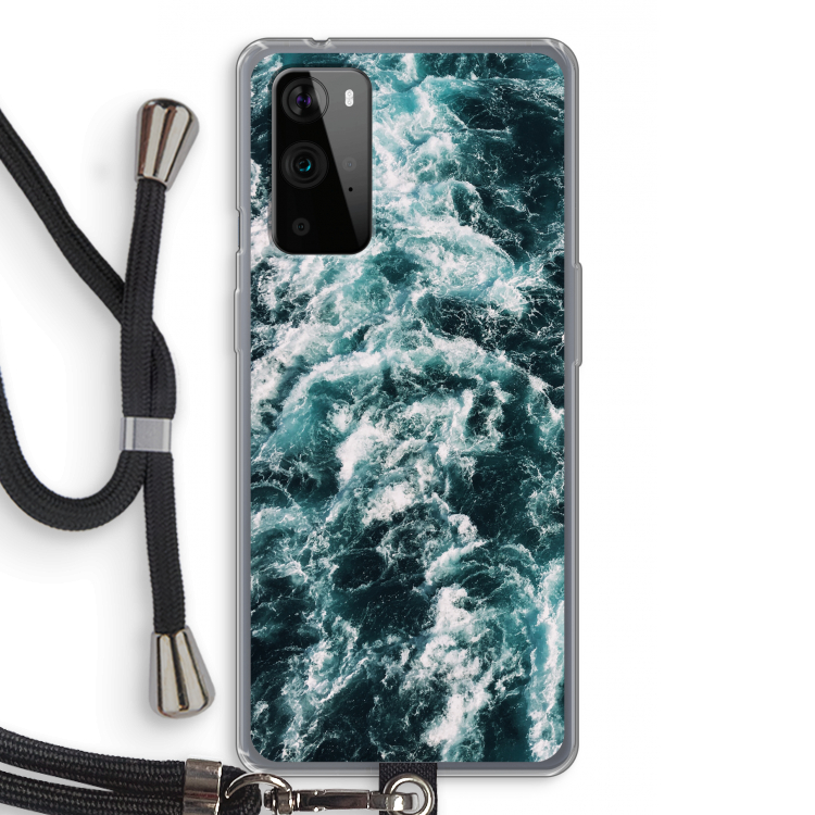 Zee golf: OnePlus 9 Pro Transparant Hoesje met koord