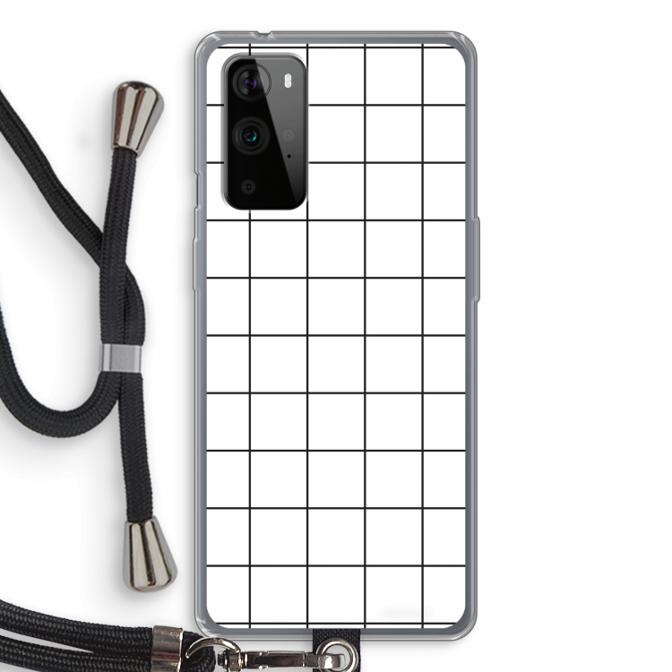 Rooster: OnePlus 9 Pro Transparant Hoesje met koord