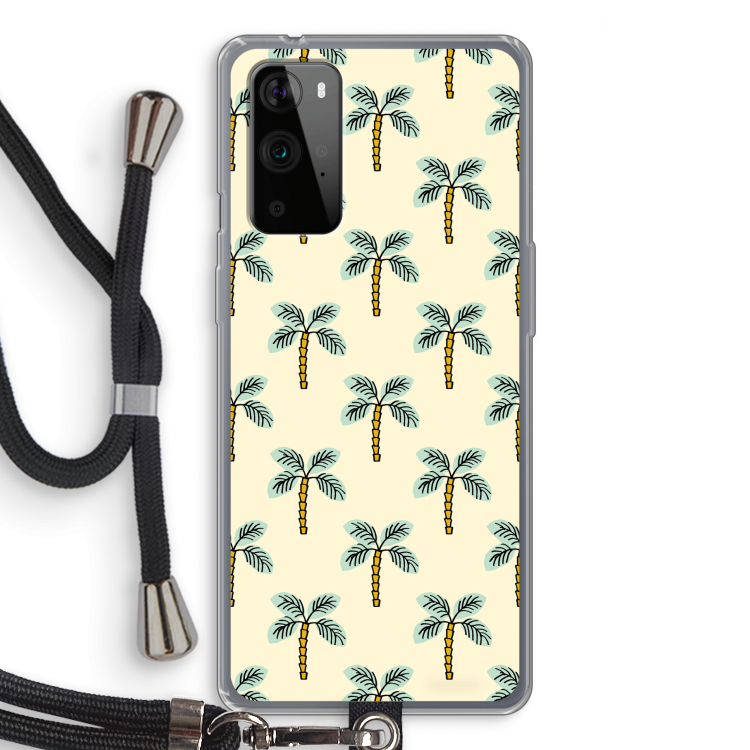 Paradise: OnePlus 9 Pro Transparant Hoesje met koord