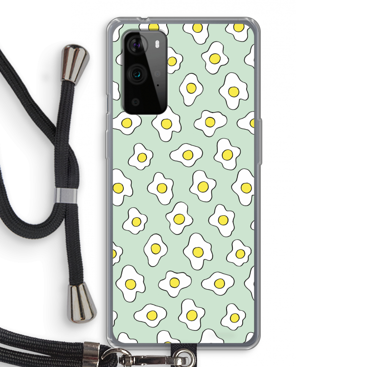 Spiegeleitjes: OnePlus 9 Pro Transparant Hoesje met koord